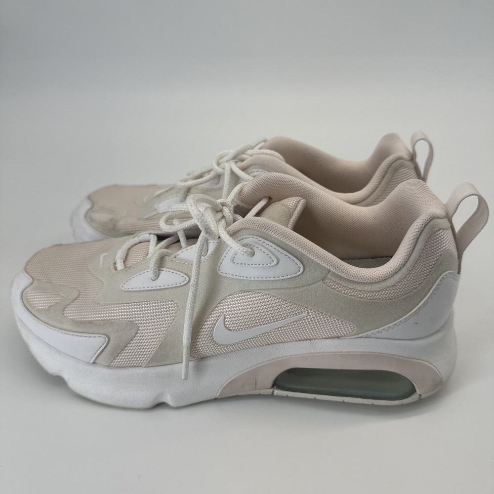 Nike Air Max 200 Shoes Women's 10 Athletic White Beige AT6175-600